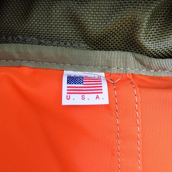 実際に弊社で買取させて頂いたBRIEFING/ブリーフィング バックパック/リュックサック カーキの画像 5枚目