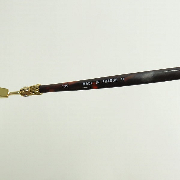 実際に弊社で買取させて頂いたALFRED DUNHILL/アルフレッド ダンヒル 度なし サングラス/アイウェア リムレスフレーム の画像 5枚目