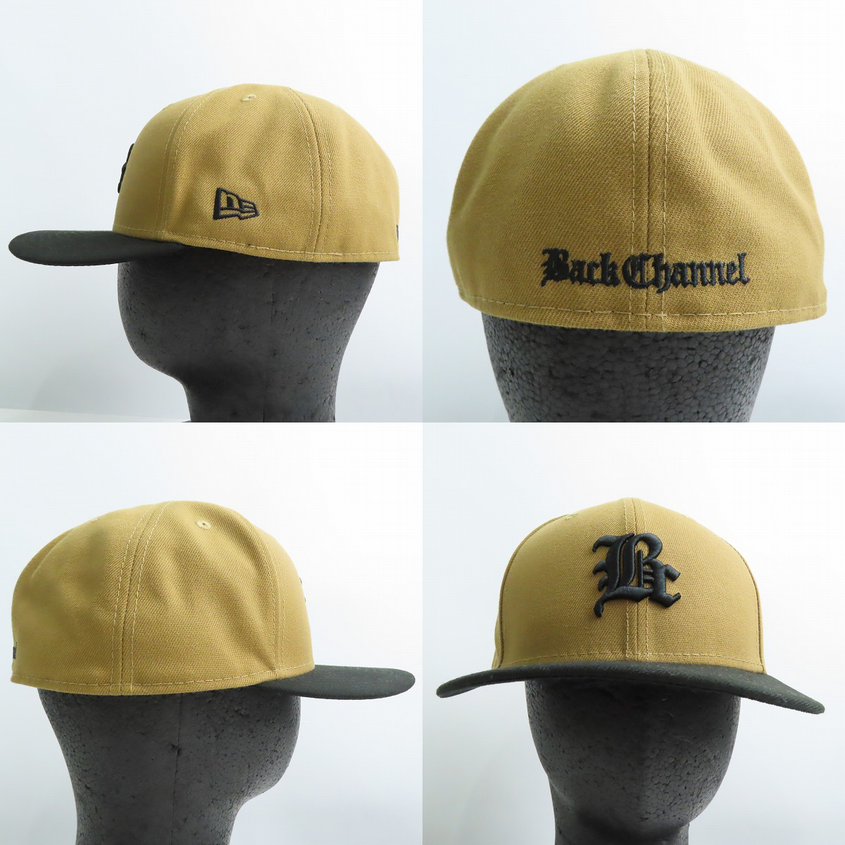実際に弊社で買取させて頂いたNEW ERA×BACK CHANNEL/ニューエラ×バックチャンネル ブラウン/ブラック キャップ/帽子の画像 1枚目