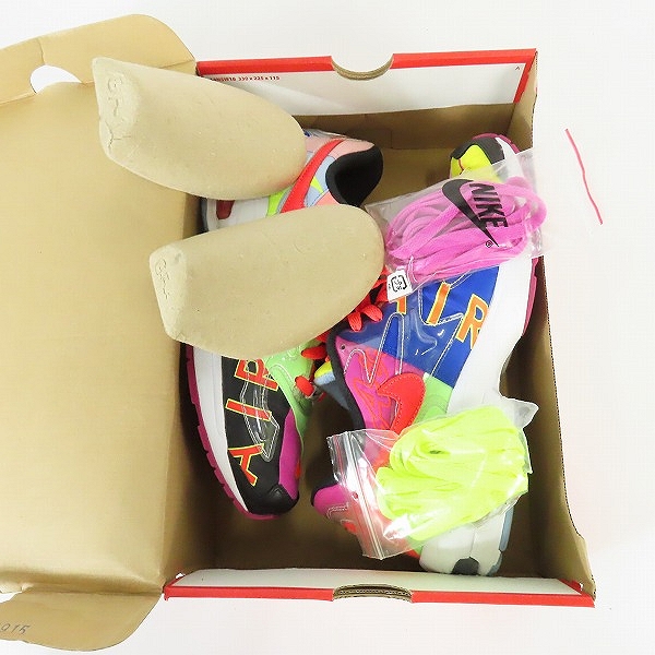 実際に弊社で買取させて頂いたNIKE×ATMOS/ナイキ×アトモス AIR MAX2 LIGHT QS/エア マックス2 ライト クイックストライク BV7406-001/27.5の画像 8枚目