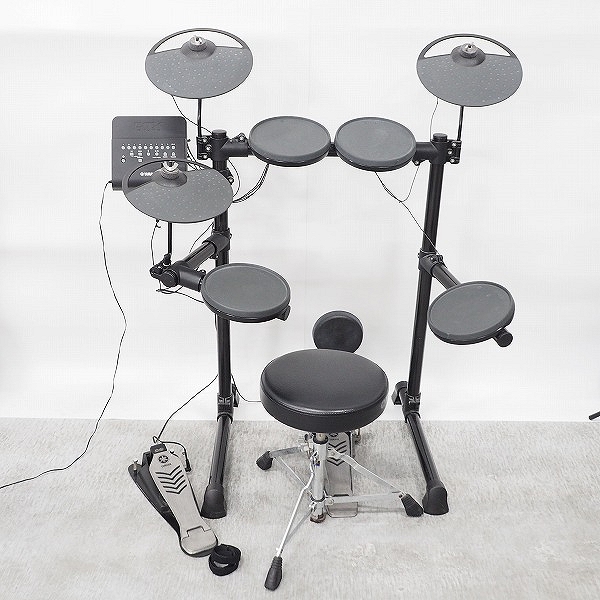 実際に弊社で買取させて頂いた★YAMAHA/ヤマハ DTX400シリーズ DTX430K 電子ドラム キックペダル・スローン付【動作確認済】