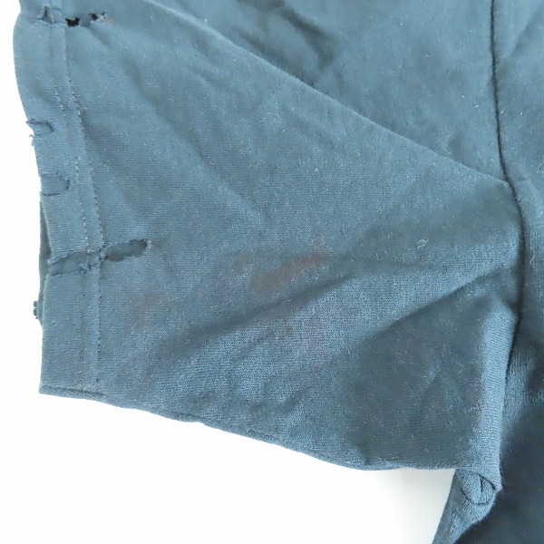実際に弊社で買取させて頂いたmastermind JAPAN/マスターマインドジャパン 4SENSE ダメージ加工半袖Tシャツ Lの画像 5枚目
