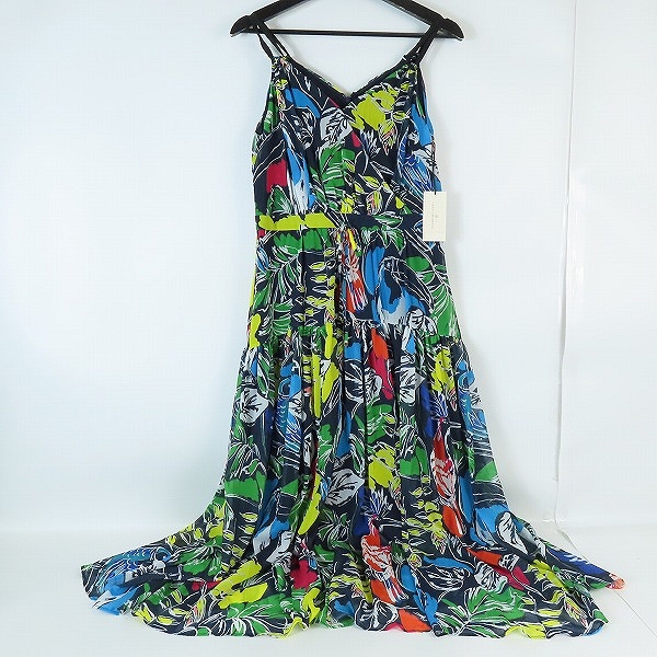 実際に弊社で買取させて頂いた【未使用】GRACE CONTINENTAL/グレースコンチネンタル サマーカラーptカシュクールOP 0123231030 /36