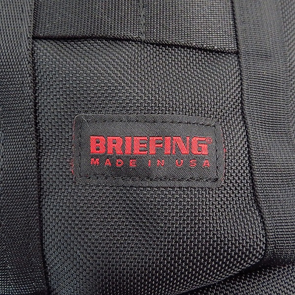 実際に弊社で買取させて頂いたBRIEFING/ブリーフィング バケットトートバッグ ブラックの画像 3枚目