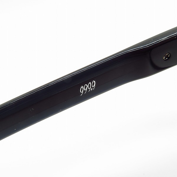 実際に弊社で買取させて頂いた999.9/フォーナインズ ネオプラスチックフレーム 度入り眼鏡/アイウェア/メガネフレーム NPM-85の画像 5枚目