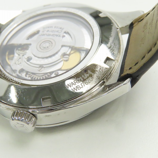 実際に弊社で買取させて頂いたTAG Heuer/タグホイヤー CARRERA カレラ キャリバー5 デイト 自動巻き WAR211A-1 の画像 5枚目