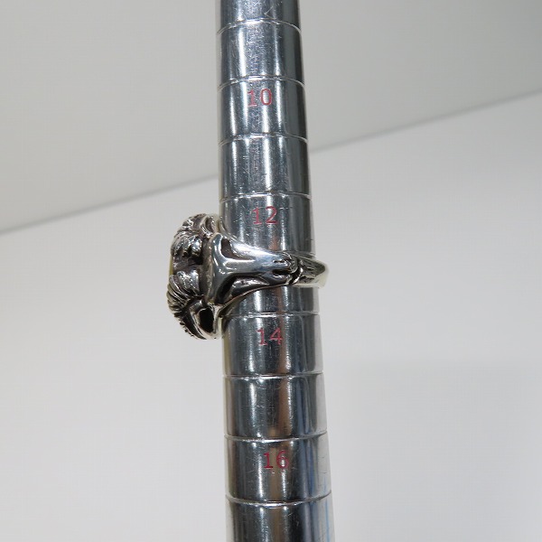 実際に弊社で買取させて頂いたALEX STREETER/アレックスストリーター 17年限定 デビルハートリング パウダーバルティックアンバー 13-13.5号の画像 7枚目