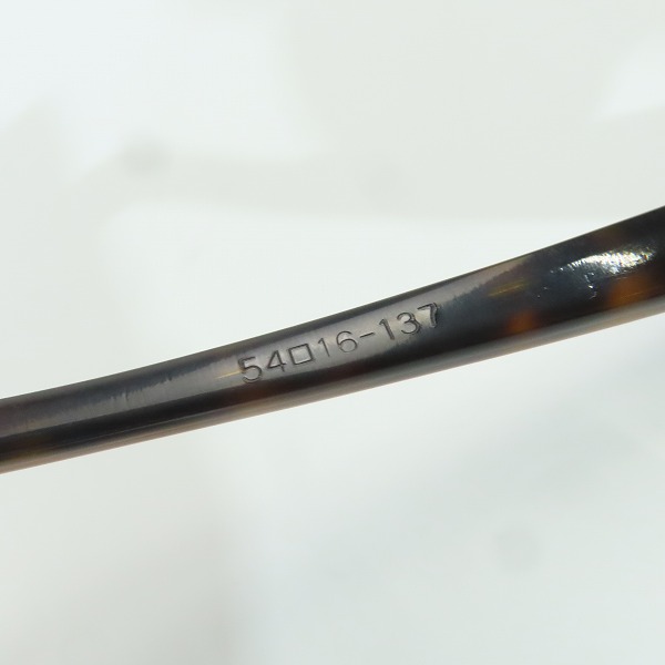 実際に弊社で買取させて頂いたless than human/レス ザン ヒューマン 日本製 GOCHU Korean special 眼鏡/メガネフレーム/アイウェア の画像 8枚目