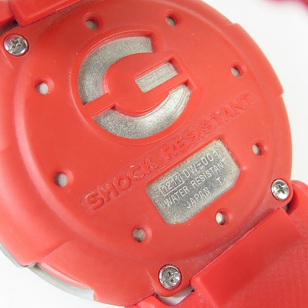 実際に弊社で買取させて頂いたG-SHOCK/Gショック ネグザクス 赤目グレージェイソン DW-001【動作未確認】の画像 3枚目
