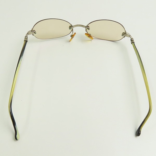 実際に弊社で買取させて頂いたALFRED DUNHILL/アルフレッド ダンヒル 度入り サングラス/アイウェア リムレスフレーム の画像 3枚目