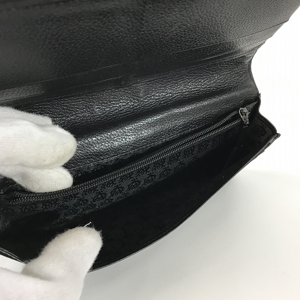 実際に弊社で買取させて頂いたDUNHILL/ダンヒル 二つ折り 長財布/長札入れの画像 3枚目