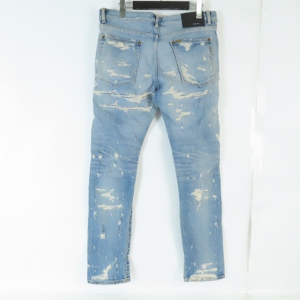 実際に弊社で買取させて頂いたCRIMIE/クライミー BORN FREE SUPER CLASH DENIM JEANS ダメージ加工 デニムパンツ CR1-02A1-PL05 /Lの画像 1枚目