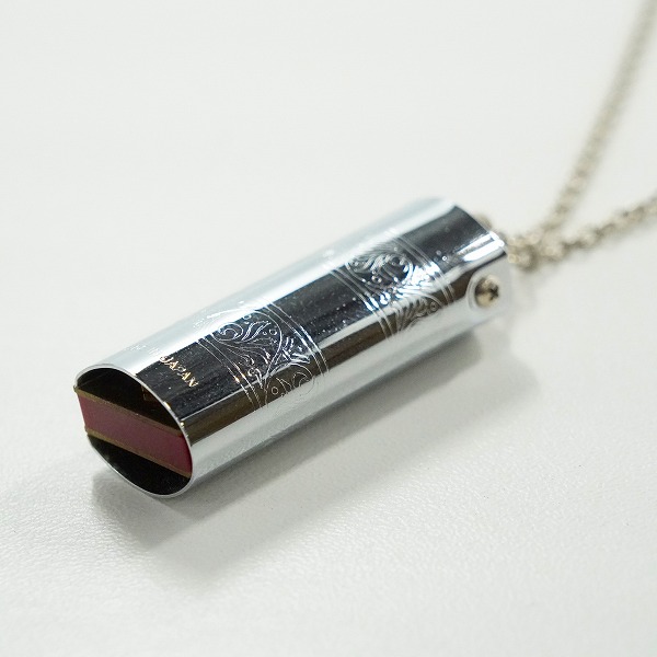 実際に弊社で買取させて頂いたYAMAHA/ヤマハ MINI HARMONICA ネックレス タイプ ミニ ハーモニカ シルバー ケース付きの画像 4枚目