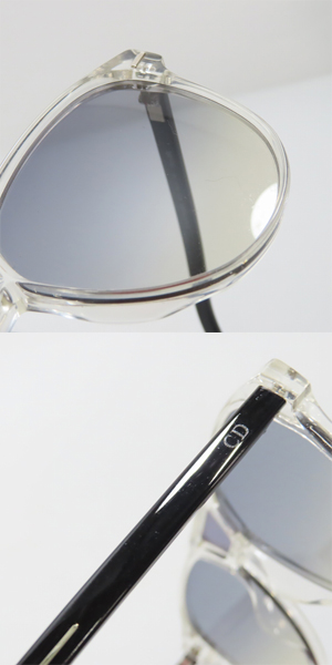 実際に弊社で買取させて頂いたDIOR HOMME/ディオールオム サングラス/アイウェア BLACKTIE263S 9001Iの画像 8枚目