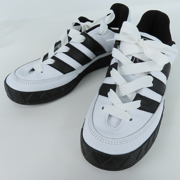 実際に弊社で買取させて頂いたatmos×adidas/アトモス×アディダス Adimatic "White/Black"/アディマティック "ホワイト/ブラック" ID7717/29.0