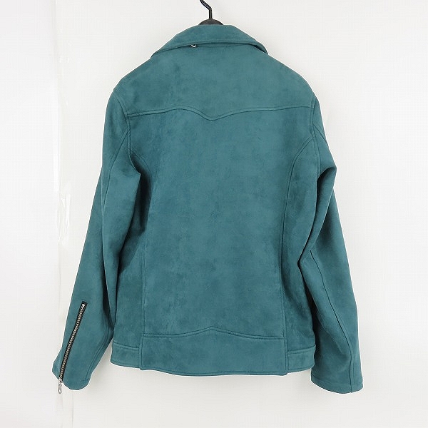 実際に弊社で買取させて頂いたNO ID./ノーアイディー  ダブルライダースジャケット 848006−587B   サイズ2の画像 1枚目