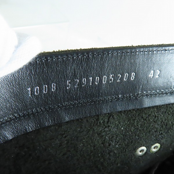 実際に弊社で買取させて頂いたalfredoBANNISTER/アルフレッドバニスター ストレートチップ レースアップブーツ/42の画像 6枚目