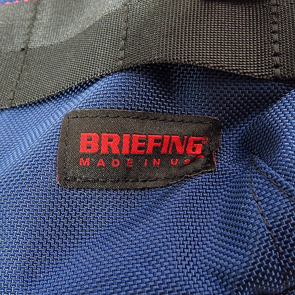 実際に弊社で買取させて頂いたBRIEFING/ブリーフィング NEO FLAP PACK/ネオ フラップパック リュックサック ネイビーの画像 3枚目