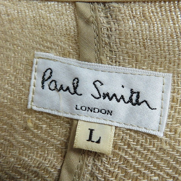 実際に弊社で買取させて頂いたPaul Smith/ポールスミス リネンジャケット 麻 PS-23D Lの画像 2枚目