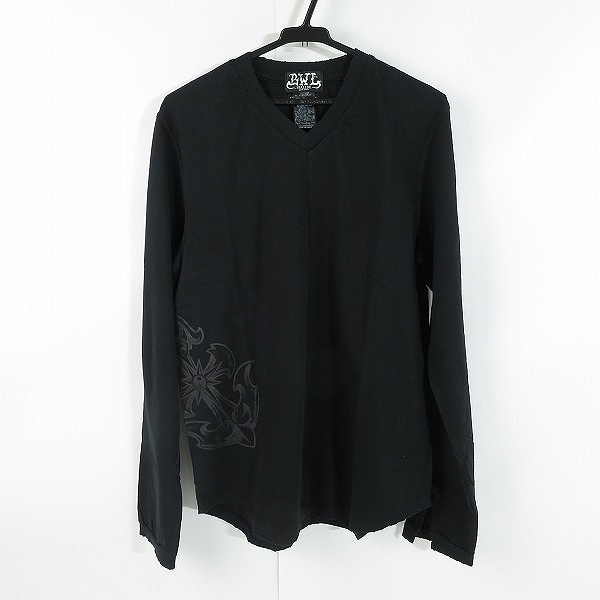 実際に弊社で買取させて頂いたBWL/BILL WALL LEATHER ビルウォールレザー チャーム付き 長袖Tシャツ/ロングTシャツ M