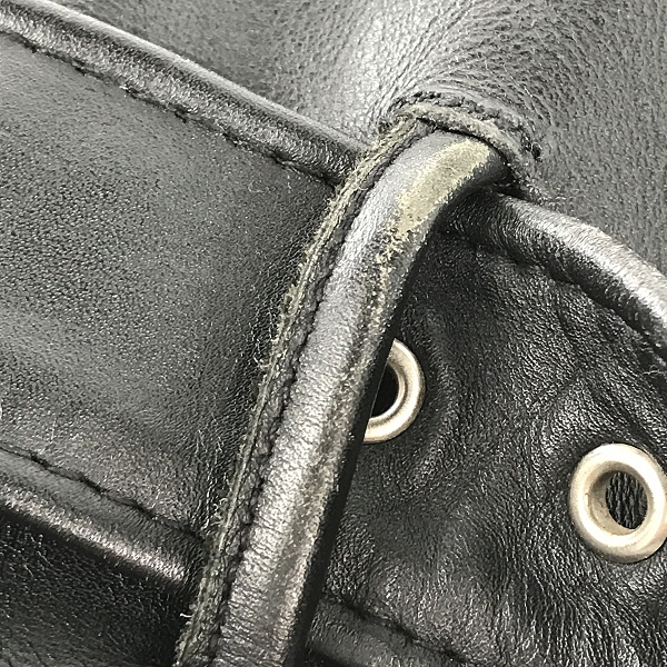 実際に弊社で買取させて頂いたPERFECTO by Schott/パーフェクト バイ ショット ダブルライダースジャケット 36の画像 7枚目