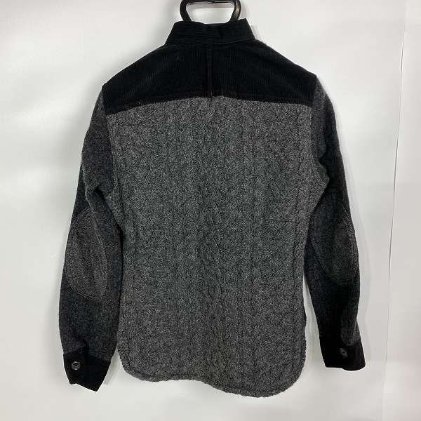 実際に弊社で買取させて頂いたJUNYA WATANABE COMME des GARCONS MAN/ジュンヤワタナベコムデギャルソンマン ウールシャツ WH-B039 AD2011/XSの画像 1枚目