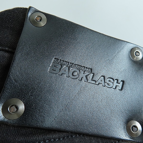 実際に弊社で買取させて頂いたISAMU KATAYAMA BACKLASH/バックラッシュ ストレッチ デニムパンツ I-1862-04 Sの画像 7枚目
