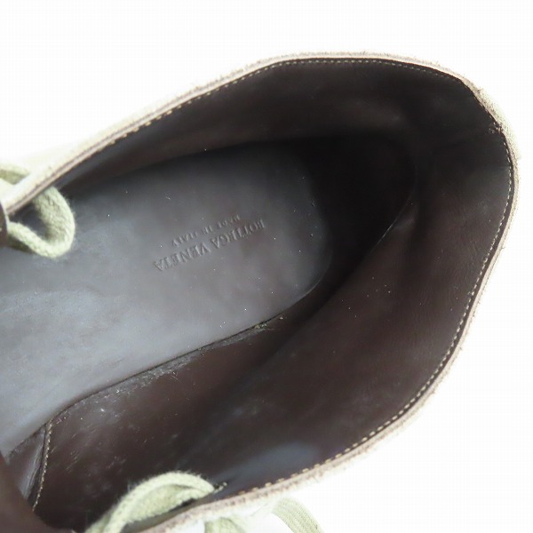 実際に弊社で買取させて頂いたBOTTEGA VENETA/ボッテガ ヴェネタ チャッカブーツ スエード/42の画像 4枚目