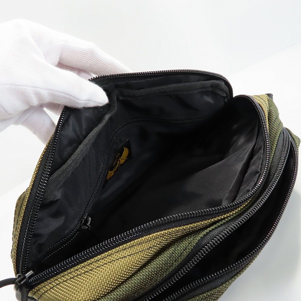 実際に弊社で買取させて頂いたBRIEFING ブリーフィング 20TH ANNIVERSARYDOUBLE ZIP POUCH-3の画像 4枚目