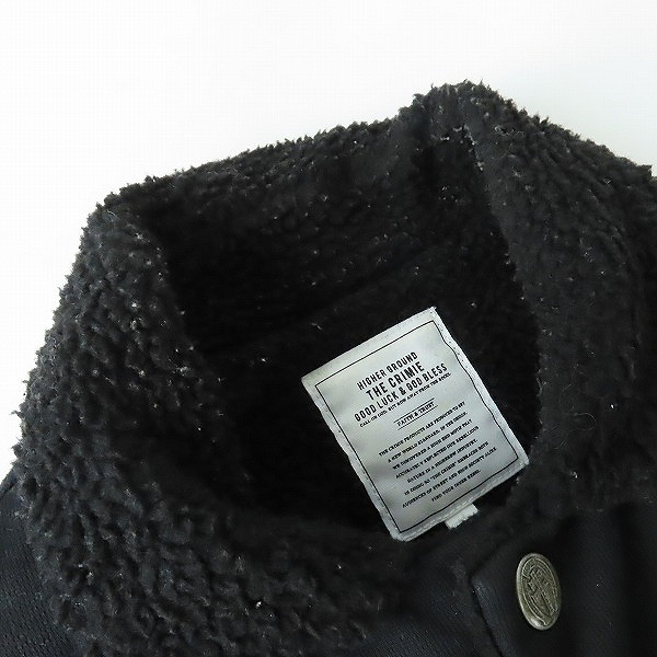 実際に弊社で買取させて頂いたTHE CRIMIE/クライミー 裏ボア ジャケット Sの画像 6枚目