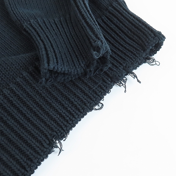 実際に弊社で買取させて頂いた 【JPタグ】GIVENCHY/ジバンシィ 19SS 4G PULLOVER ロゴ ダメージ加工ニット BM904U4Y0A/Sの画像 7枚目
