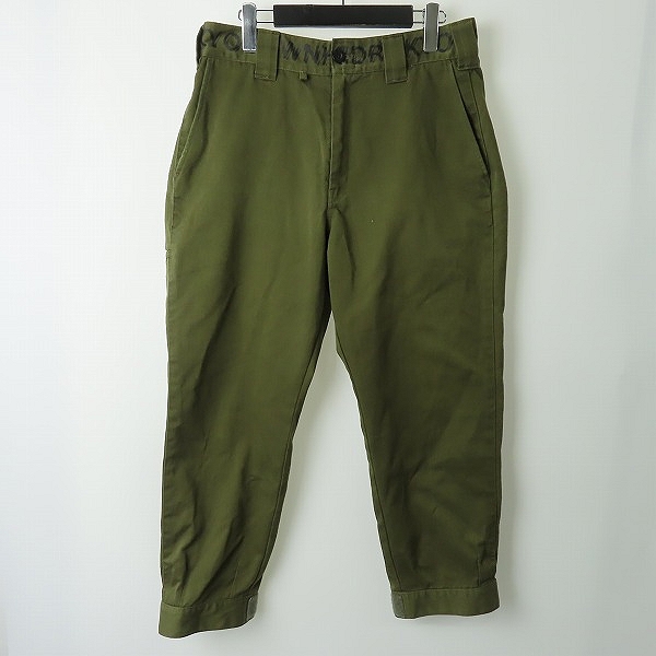 実際に弊社で買取させて頂いたHUF×Dickies/ハフ×ディッキーズ DOWNHILL FROM SKIDROKYO スケーターパンツ/ワークパンツ/32