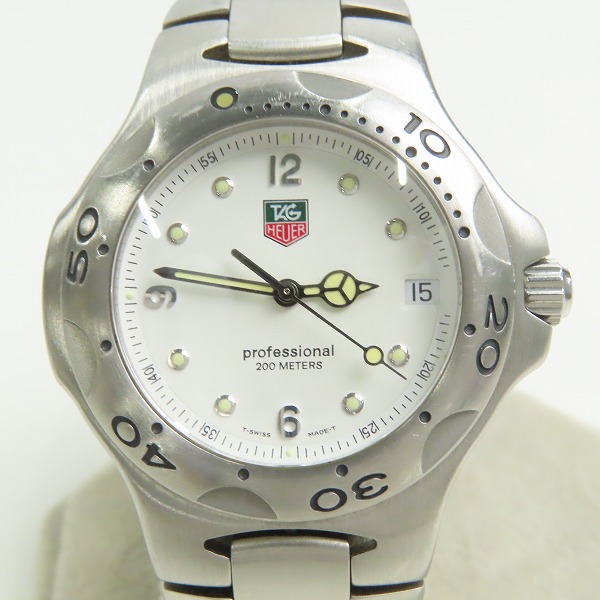 実際に弊社で買取させて頂いたTAG HEUER/タグホイヤー キリウム プロフェッショナル WL1110【動作未確認】