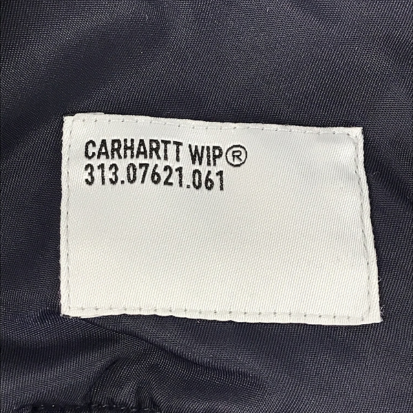 実際に弊社で買取させて頂いたcarhartt/カーハート 23 NEW YEAR JACKET MA-1/フライトジャケット/ブルゾン a231052-22f-1cxx/Mの画像 6枚目