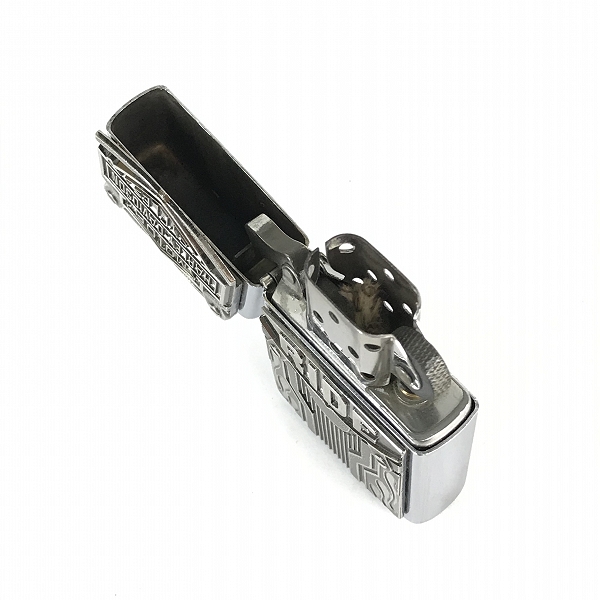 実際に弊社で買取させて頂いたZIPPO/ジッポー HARLEY-DAVIDSON/ハーレーダビッドソン メタル貼り 2003年製の画像 4枚目