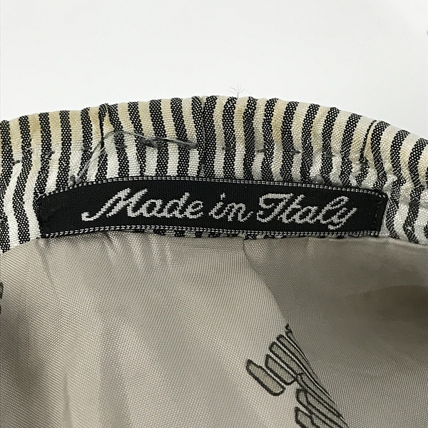 実際に弊社で買取させて頂いたEMPORIO ARMANI/エンポリオアルマーニ ストライプ柄 2B テーラードジャケット/46の画像 3枚目