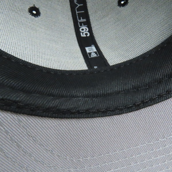 実際に弊社で買取させて頂いたNEW ERA×BACK CHANNEL/ニューエラ×バックチャンネル ブラック キャップ/帽子の画像 7枚目