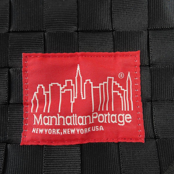実際に弊社で買取させて頂いたManhattan Portage/マンハッタンポーテージ 編み込み ショルダーバッグの画像 4枚目