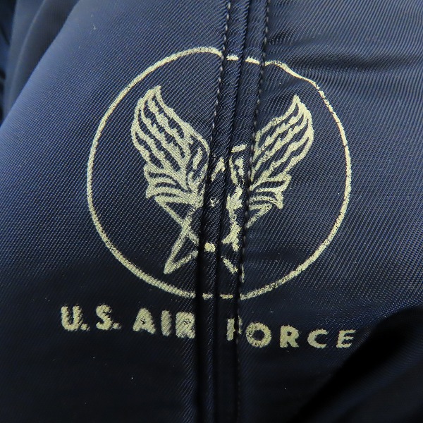 実際に弊社で買取させて頂いたTHE REAL McCOY'S/ザリアルマッコイズ MONARCH MFG社 実名復刻 N-2A ミリタリージャケット MIL-J-6278 Mの画像 3枚目