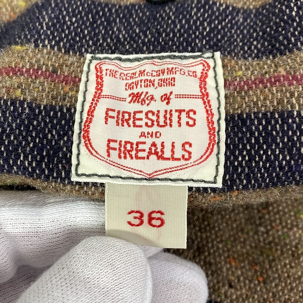 実際に弊社で買取させて頂いたTHE REAL McCOY'S/リアルマッコイズ ファイヤーマン コート/36の画像 2枚目