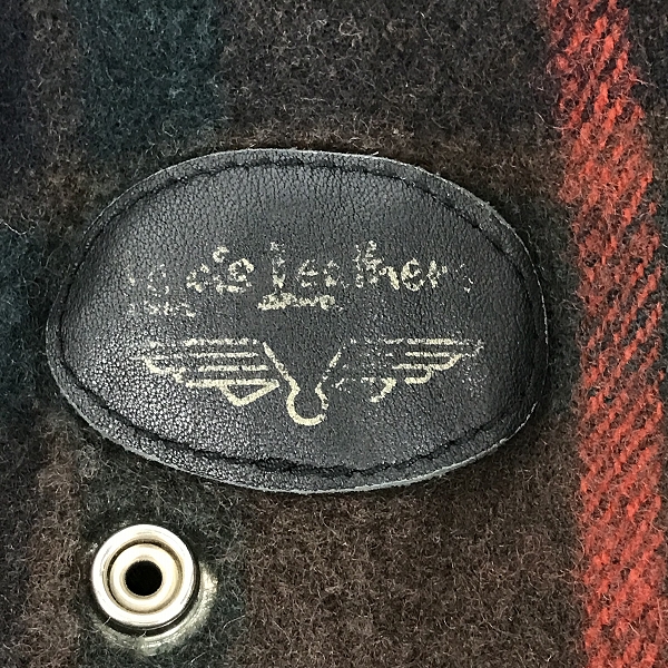 実際に弊社で買取させて頂いたジュンヤワタナベマンコムデギャルソン×ルイスレザー ウールダブルライダースジャケットWK-J009/AD2003/Lの画像 4枚目