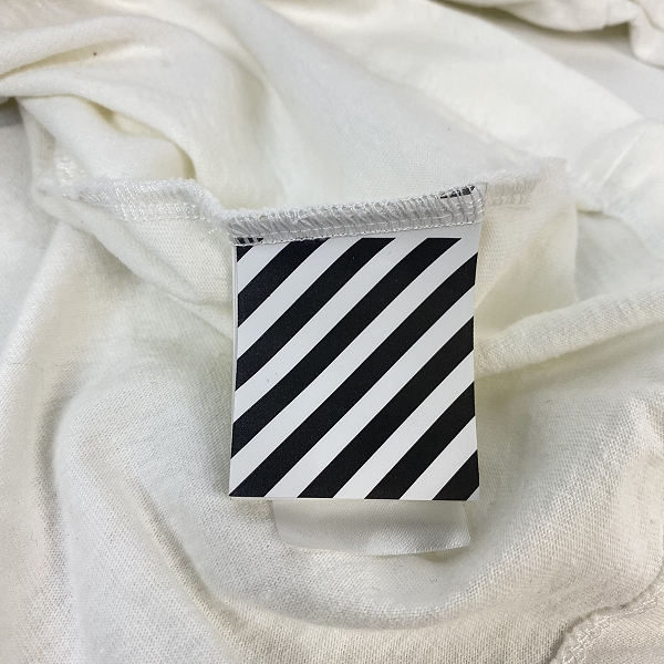 実際に弊社で買取させて頂いたOff-white/オフホワイト FUTURA ALIEN/フューチュラエイリアンTシャツ OMAA038S20185050 /XSの画像 3枚目