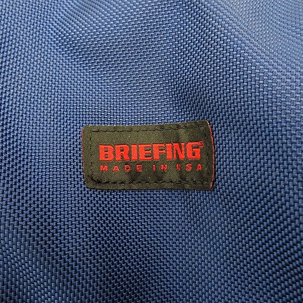 実際に弊社で買取させて頂いたBRIEFING ブリーフィング 3WAY ボストンバッグ/リュックサック ネイビーの画像 5枚目