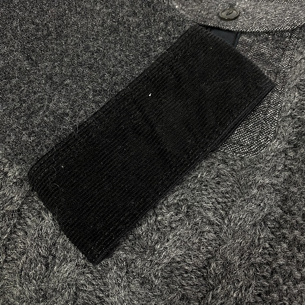 実際に弊社で買取させて頂いたJUNYA WATANABE COMME des GARCONS MAN/ジュンヤワタナベコムデギャルソンマン ウールシャツ WH-B039 AD2011/XSの画像 5枚目