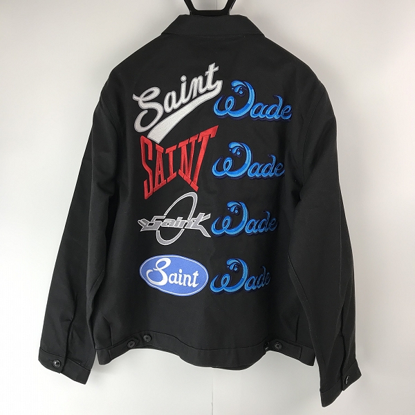 実際に弊社で買取させて頂いたSAINT MICHAEL×DICKIES/セントマイケル×ディッキーズ 23SS EXC.NBN_STWADE JKT ワークジャケット/XLの画像 1枚目