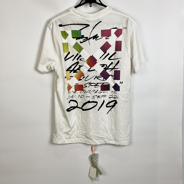 実際に弊社で買取させて頂いたOff-white/オフホワイト FUTURA ALIEN/フューチュラエイリアンTシャツ OMAA038S20185050 /XSの画像 1枚目