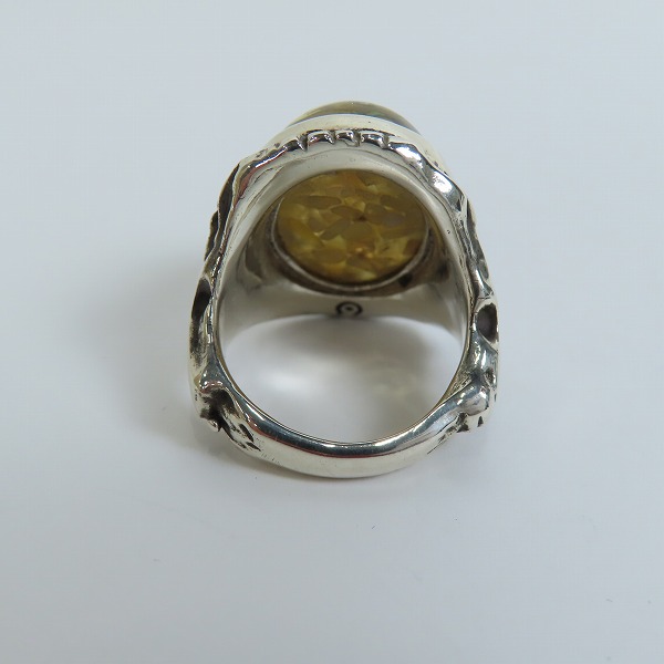 実際に弊社で買取させて頂いた【ギャラ付】ALEX STREETER/アレックスストリーター 2019年限定 オパールファイア エンジェルハートリングw/ソーンスター/19号の画像 4枚目