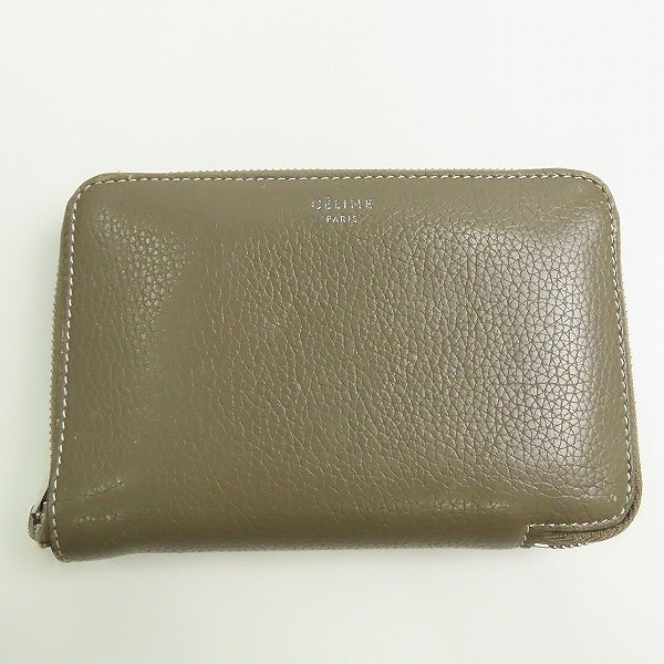 実際に弊社で買取させて頂いたCELINE/セリーヌ ミディアム ラウンドファスナー 二つ折り財布 104393