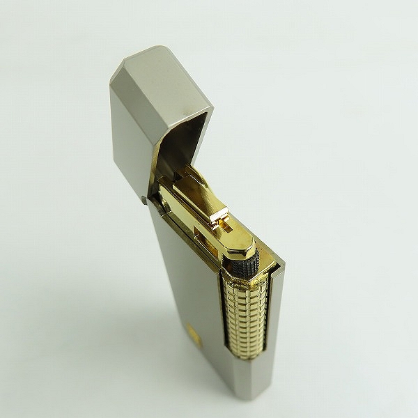 実際に弊社で買取させて頂いたGIVENCHY/ジバンシー ガスライター シルバー/ゴールドの画像 4枚目