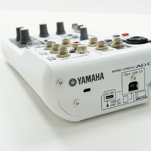 実際に弊社で買取させて頂いたYAMAHA/ヤマハ AG03 ミキシングコンソール ミキサー ウェブキャスティングミキサー 通電確認済みの画像 4枚目